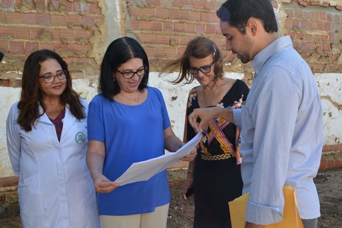 Vistoria obras da Casa da Puérpera