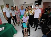Mais 12 pessoas são contempladas com cadeiras de rodas em Lagoa da Canoa