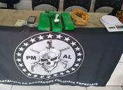 Bope apreende drogas e dinheiro com acusado de tráfico durante abordagem
