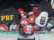 Produtos foram furtados de um supermercado em Garanhus, no interior de Pernambuco