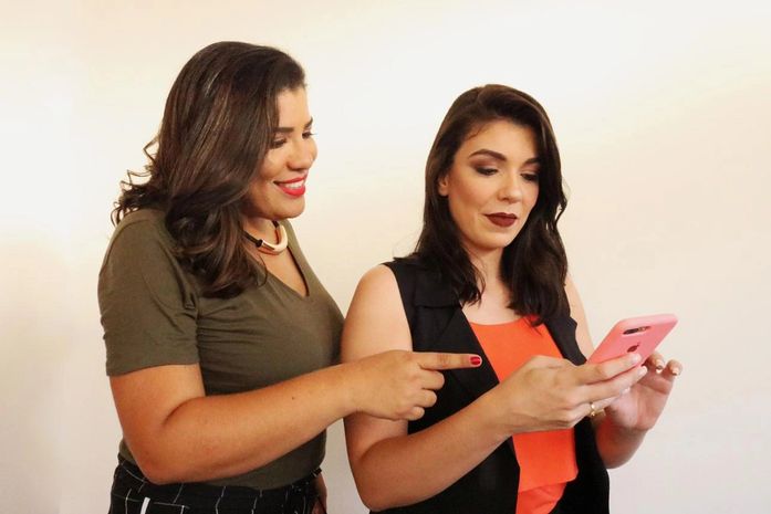 Laís Casado e Meline Lopes