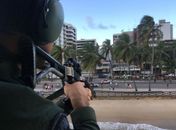 Grupamento Aéreo da SSP participa de ações para coibir crimes na capital