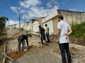 Prefeito de Anadia acompanha obras de recuperação de pavimentação