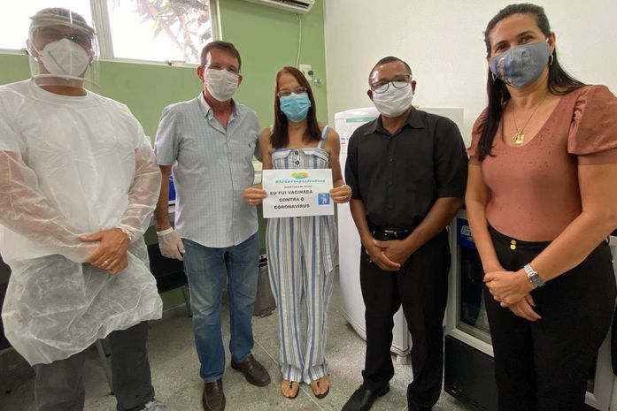 Prefeitura de Branquinha inicia campanha de vacinação contra o Coronavírus