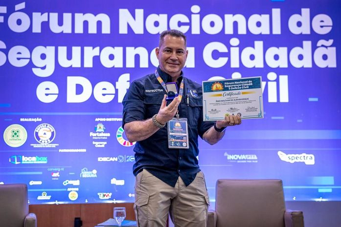 Secretário Municipal de Arapiraca é destaque com palestra no Fórum Nacional de Segurança Cidadã e Defesa Civil