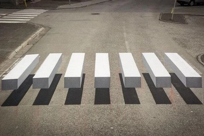 Câmara aprova PL que estabelece faixa de pedestre em 3D