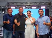 Com a presença do deputado Arthur Lira, prefeita Angela Vanessa entrega diversas obras em São José da Laje