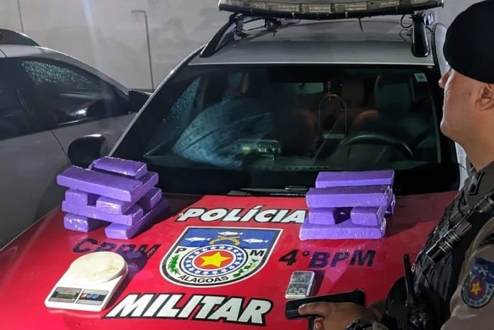 PM apreende 8kg de drogas na Chã de Jaqueira