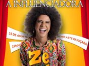 Zezilda volta aos palcos com stand-up no Teatro Arte Pajuçara no dia 16 de agosto