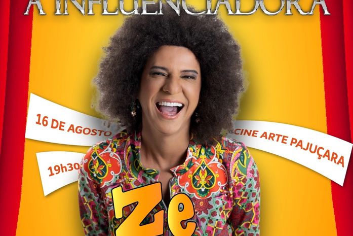 Zezilda volta aos palcos com stand-up no Teatro Arte Pajuçara no dia 16 de agosto