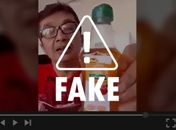 É falso que alho e vinagre de maçã curem paciente com coronavírus
