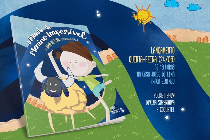 Livro infantil 'O Mundo do Menino Impossível'