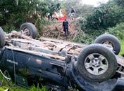 Capotamento de veículo de passeio deixa um morto na AL-460, no litoral norte