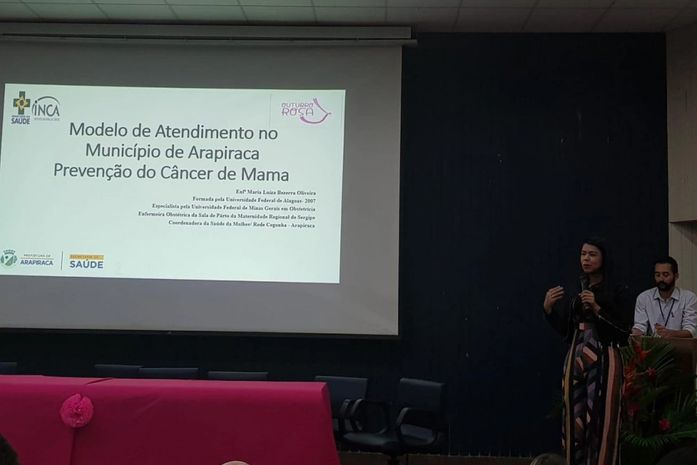 Prevenção do Câncer de Mama em Arapiraca é destaque em evento na capital