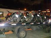 Desmanche de motos roubadas funcionava dentro de residência na parte alta de Maceió  