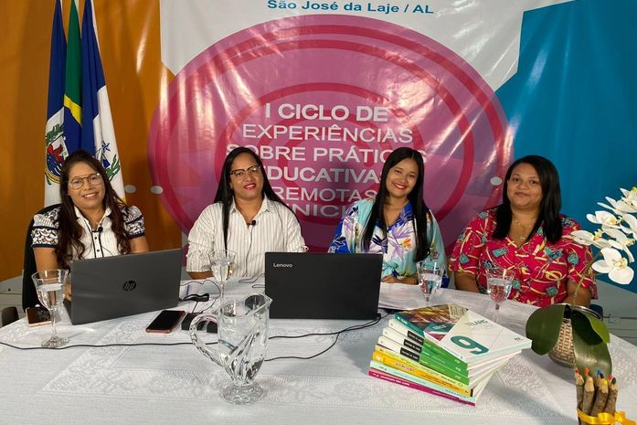 São José da Laje promove o I Ciclo de Experiências sobre Práticas Educativas Remotas Municipais.