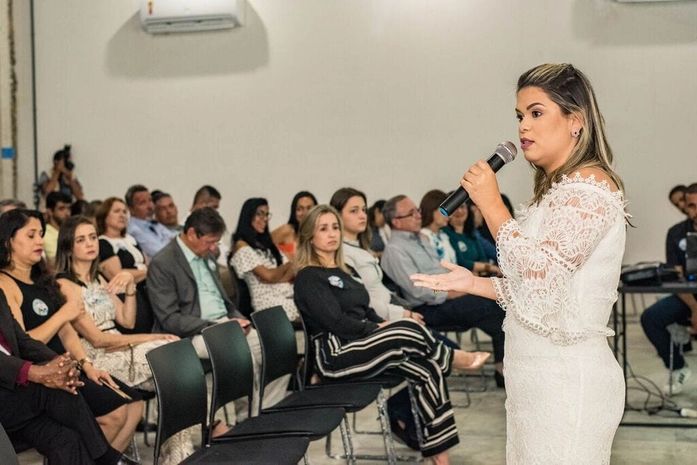 Márcia Acioly recebeu colegas advogados e advogadas