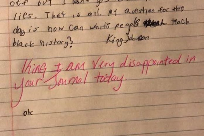 Minha pergunta para o dia de hoje é: como é que gente branca pode ensinar a história preta?