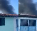 Incêndio assusta moradores e mobiliza bombeiros no Benedito Bentes, em Maceió