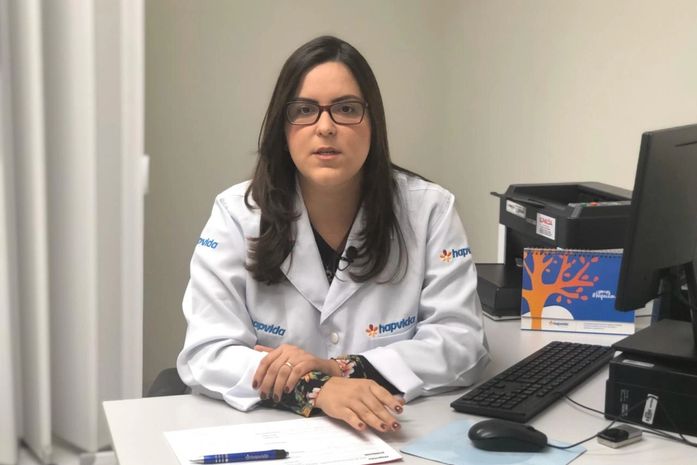 Dr. Roberta Guedes, dermatologista da rede Hapvida