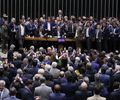Após obstrução de Plenário, Hugo Motta abre sessão e pede respeito