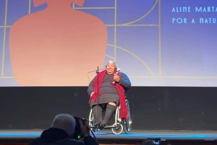 Atriz alagoana Aline Marta conquista prêmio de Melhor Atriz Coadjuvante em Gramado