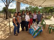 Prefeita de Major Izidoro e Senar  visitam curso de Agronegócios realizado no município