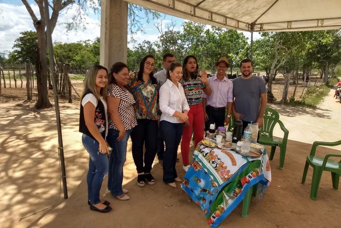 Prefeita de Major Izidoro e Senar visitam curso de Agronegócios realizado no município