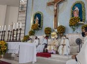 Homenagens a Padroeira de Arapiraca neste dia 02 de fevereiro é iniciada com Missa Solene