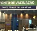 Ponto de vacinação do Shopping Pátio muda de local
