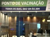 Ponto de vacinação do Shopping Pátio muda de local
