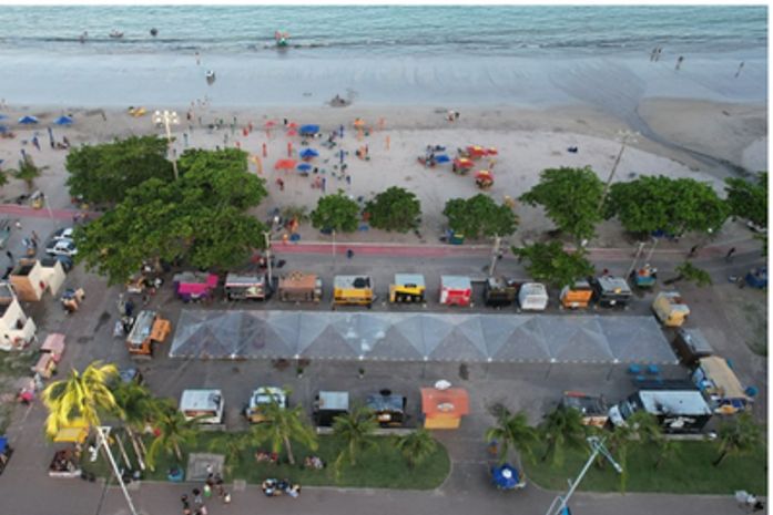 Food trucks da Pajuçara terão que deixar orla até março de 2026, decide MPF