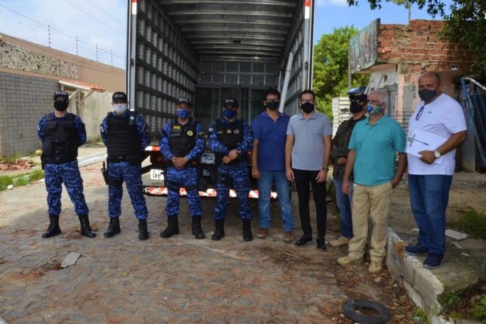 Guarda Municipal recupera material furtado de escola em Maceió