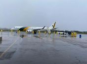 Brasileiros resgatados na China chegam à Base Aérea de Anápolis (GO)