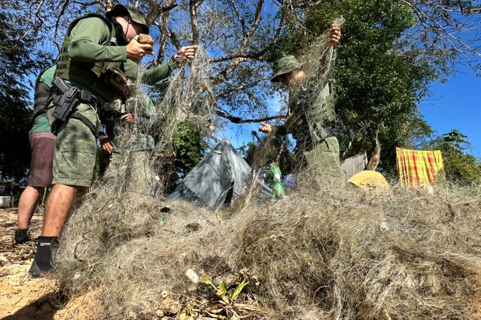 Operação no São Francisco recolhe petrechos clandestinos e notifica embarcações irregulares