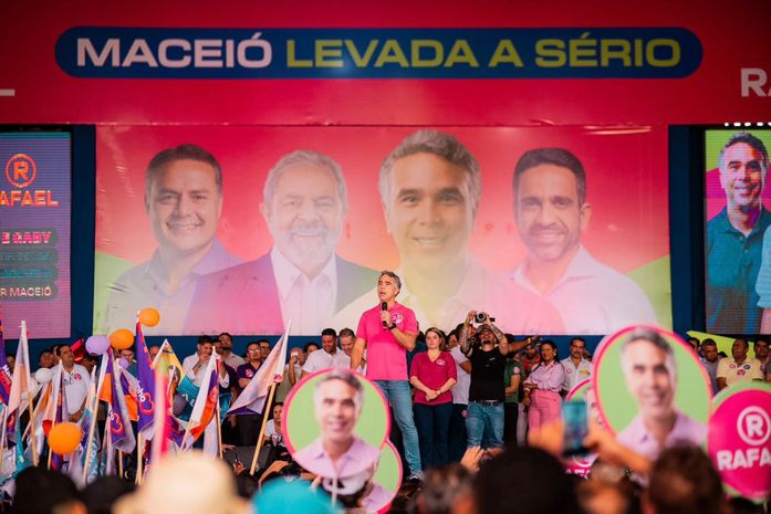 Rafael Brito terá apoio de sete partidos em sua coligação pela Prefeitura de Maceió