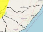 Inmet emite alerta de baixa umidade para cinco cidades do Sertão de Alagoas