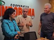 Thereza Collor e  esposo se encantam com dimensão da Cooperativa Pindorama