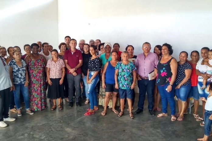 Prefeito de Anadia participa de encontro em Associação do Quilombo