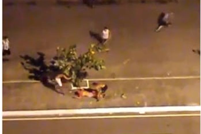 Torcedor espancado no Jaraguá sofreu traumatismo craniano e está estável no HGE