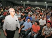 Prefeito Rogério Teófilo faz saudação de boas vindas aos novos servidores da Educação