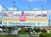 Prefeitura de São Miguel dos campos divulga investimentos através de outdoors 