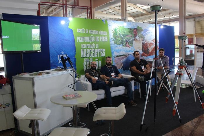 Sala de Alerta da Semarh expõe trabalho durante o XX Congresso Brasileiro de Meteorologia