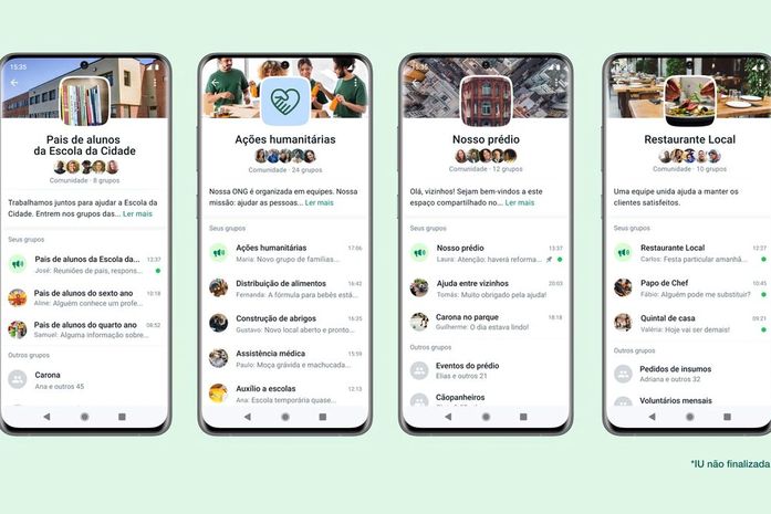 Whatsapp anuncia recurso de comunidades com vários usuários