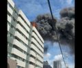 Incêndio na cobertura de hotel na Cruz das Almas mobiliza equipes do Corpo de Bombeiros; veja vídeo