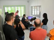 Monitores de TI dos Eixos Centro e Pindorama participam de treinamento operacional sobre o sistema de segurança das escolas