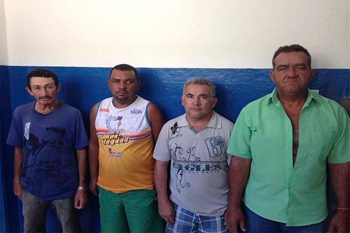 José Pereira, Aldevane Alves, José Albuquerque e Carlos Alberto
