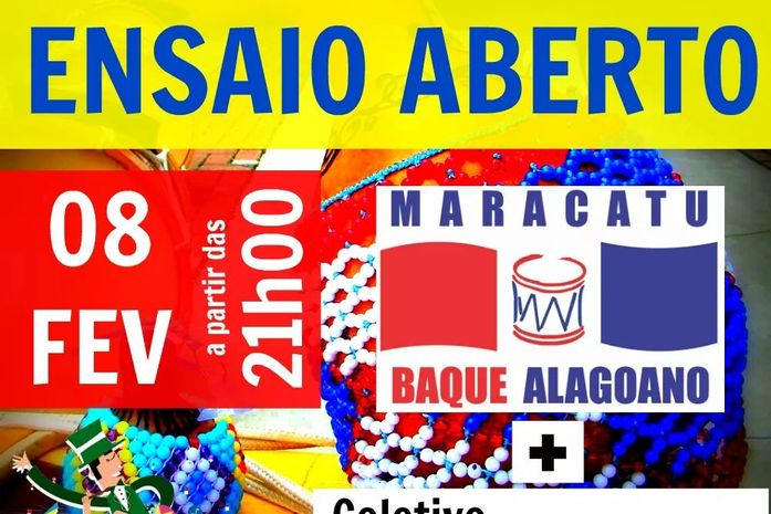 Ensaio aberto Baque Maracatu e Maracatod@s