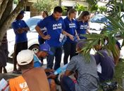 Anjos da Paz auxiliam na busca para acolher dependentes químicos