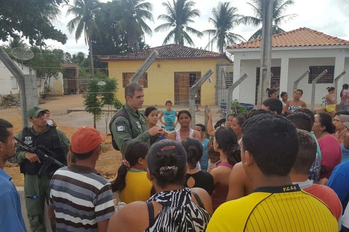 Grupamento aéreo da SSP intermediou fim do protesto